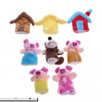 babyHUIH Baby Finger Puppets Three Little Pigs Kids Educational Hand Toy Story Toys  B07PYFKGY3